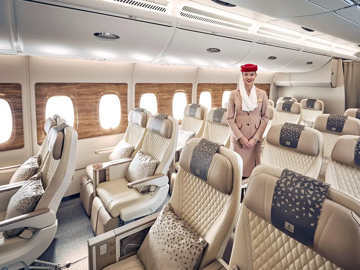 Emirates arrives in Cape Town 