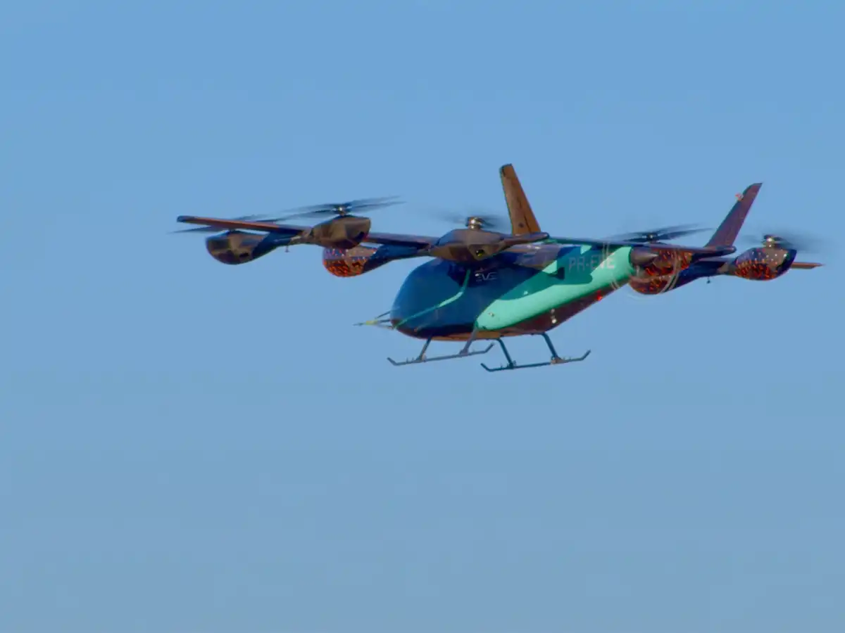 Eve Air Mobility Achieves First Transition Flight 