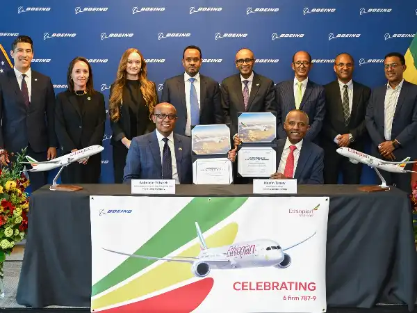 Ethiopian Airlines Converts Options into Firm Orders