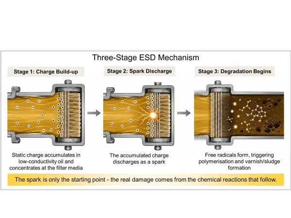 This is why ESD is so closely associated with varnish.